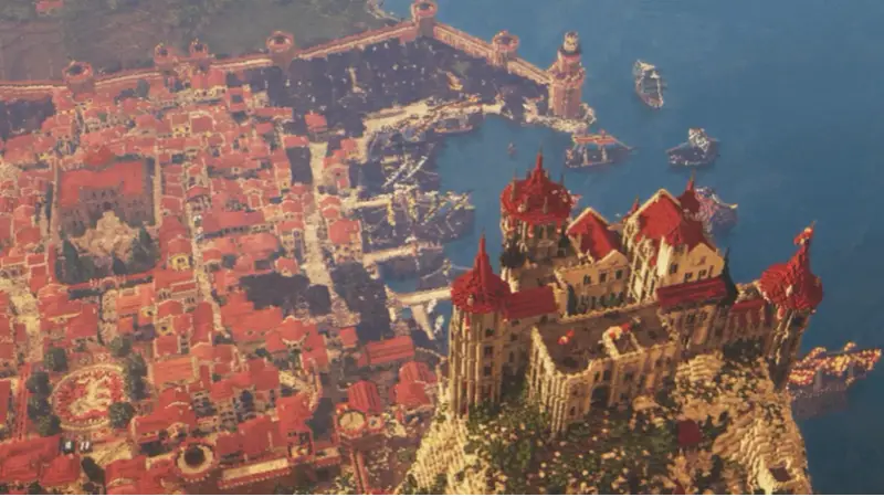 Game Of Thrones Map In Minecraft