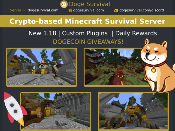 Minecraft Dogecoin Survival Server