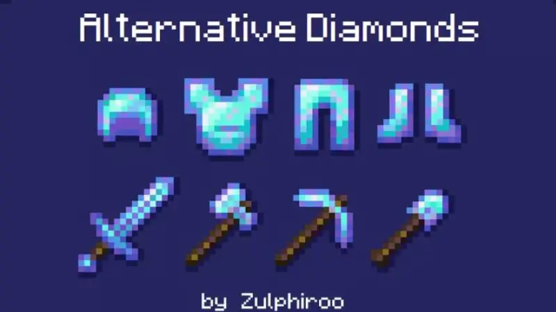 Alternative Diamonds 1.19 Texture Pack Download