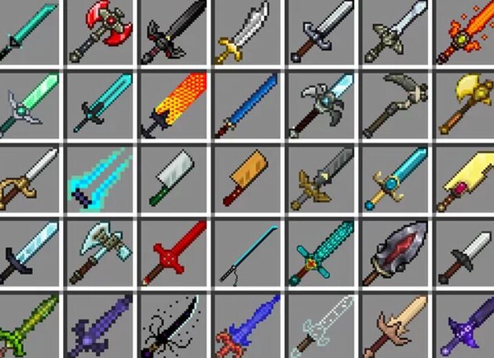 Unleash Your Power with Swords And Weapons 1.19.4 Power Swords Mod